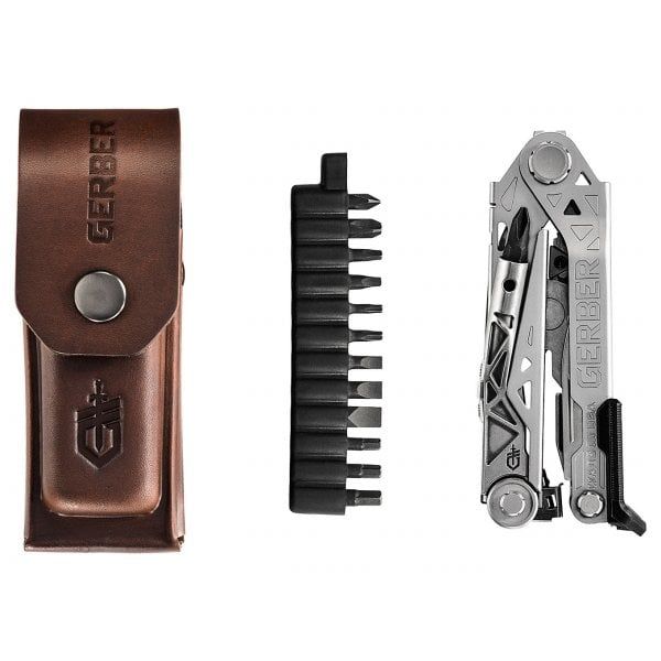 Centre-Drive Plus Multi Tool with Bit Kit and Premium Leather Sheath