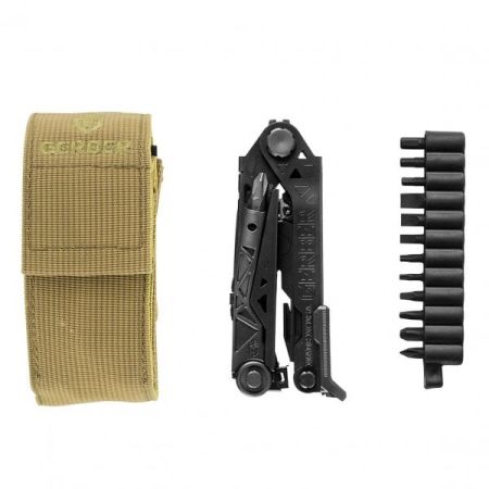 Gerber Center-Drive Multi Tool with Bit Set and Belt Sheath - Black