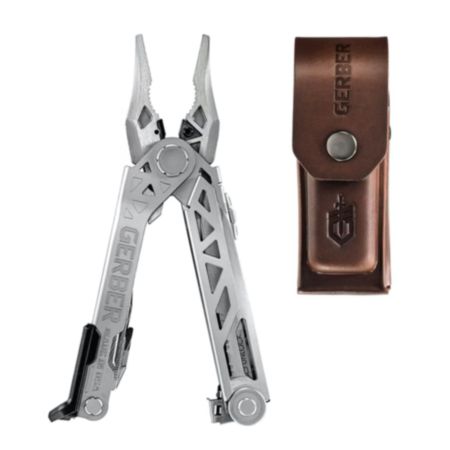 Gerber Center-Drive Plus Multi Tool with Premium Leather Sheath