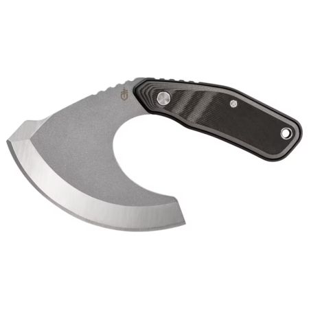 Gerber Downwind Ulu Fixed Blade Knife - Black